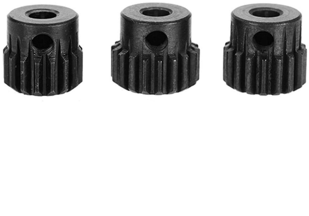 Allecto - RC Motor Pinion Gear Set - 48DP - Precisie onderdelen - 3.17mm - 13T-23T - Geschikt voor 1/10 RC Auto's - Duurzaam en betrouwbaar - Verbe...