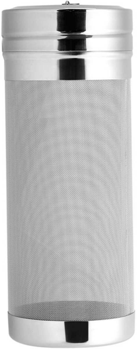 Zetiling Beer Dry Hopper Filter - 300 Micron RVS Hop Strainer voor Thuisbrouwers
