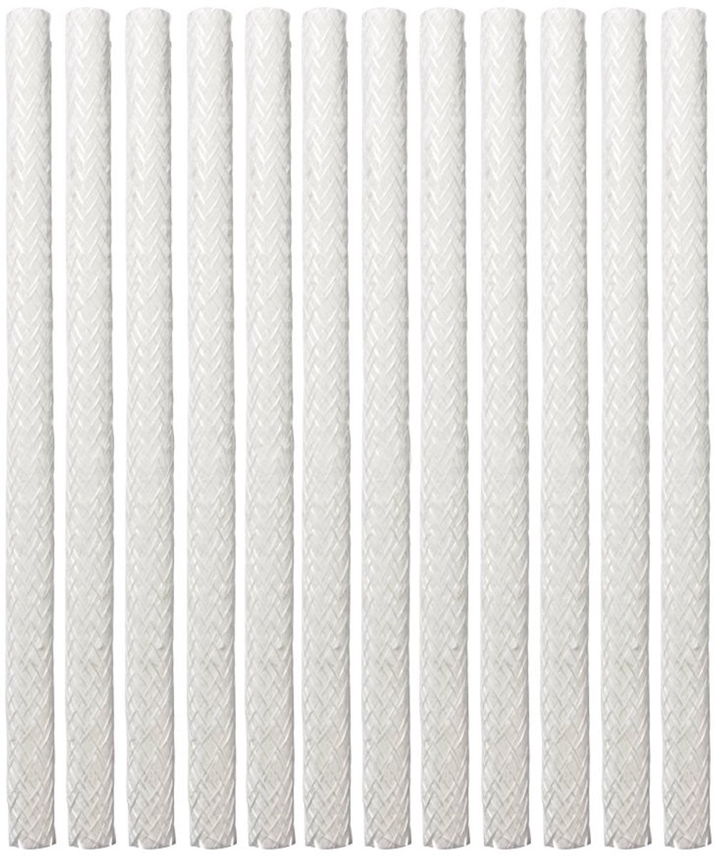 Allecto - Tiki Torches - Fiberglass Wicks - Langdurig gebruik - 9.85 Inch - Rookvrij - Buitenverlichting - Geschikt voor Tuin en Patio