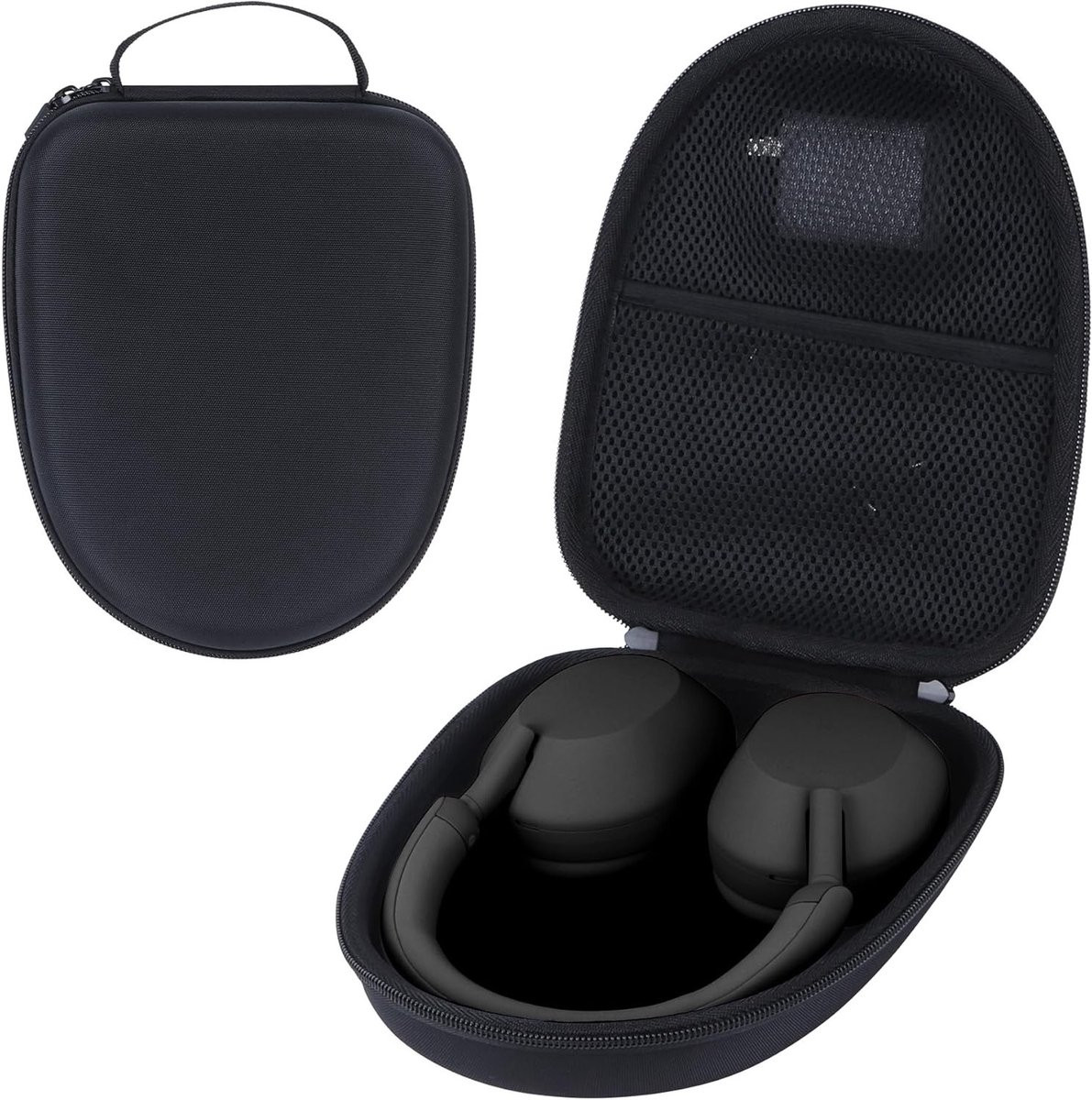 Duurzame Hard Case voor Noise Cancelling Hoofdtelefoons - Bescherming, Opbergruimte en Stijl (Zwart)