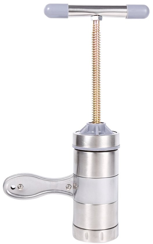 ONF3 - Pastamachine - Noodle Maker - Handmatig - 5 Vormen - Keukenaccessoires - Roestvrij staal - Draagbaar - Keukengereedschap van Onf3 — afbeelding 5