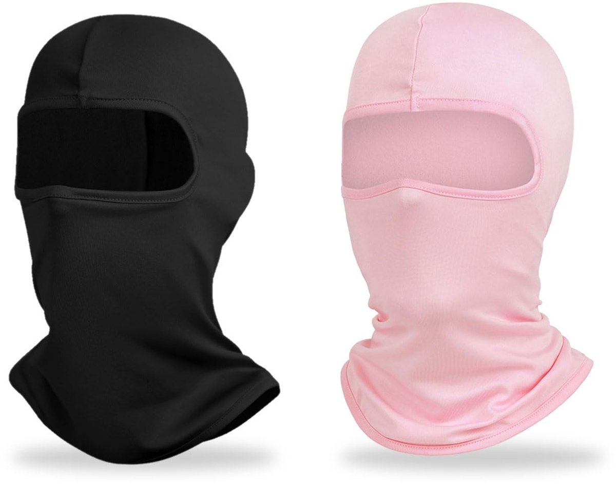 Pack van 2 Balaclavas - Ademende Ski Maskers met UV Bescherming voor Mannen en Vrouwen