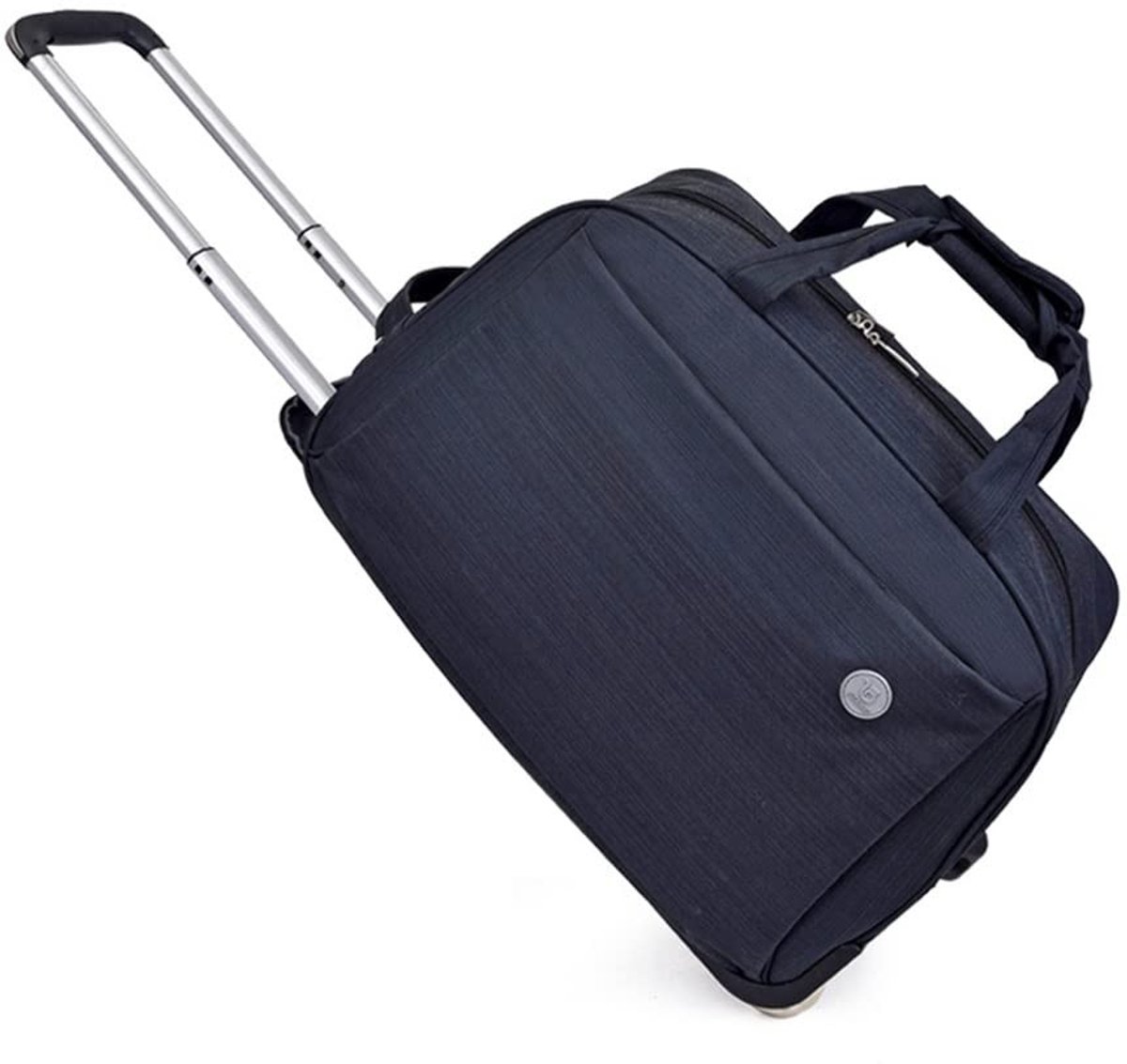 ONF3 - Reisduffel Bag - Trolley Reistas - Opvouwbare Bagage Tas - Zwart - Handbagage - Ruime capaciteit - Geschikt voor uniseks-volwassenen