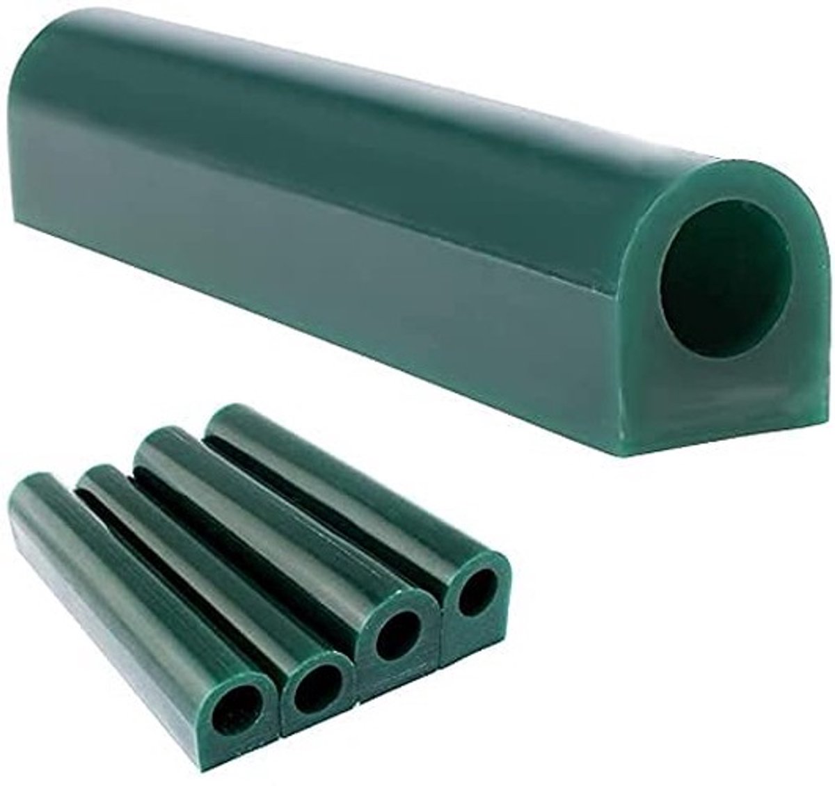 ONF3 - Carving Wax Ring Tube - Groene Wax voor Ringen Maken - Diverse Maten Beschikbaar - Ringen Creatie - Perfect voor Ambacht - Geschikt voor ...
