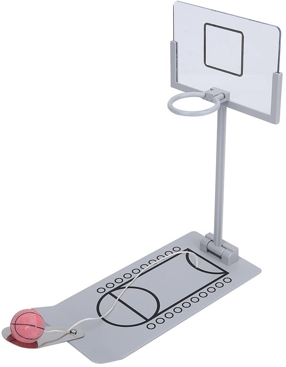 Allecto - Mini Basketball Game - Compacte Desktop Basketball Set - Voor Thuis en Kantoor - Leuk en Vermaak - Basketbal Spel - Geschikt voor Kinder