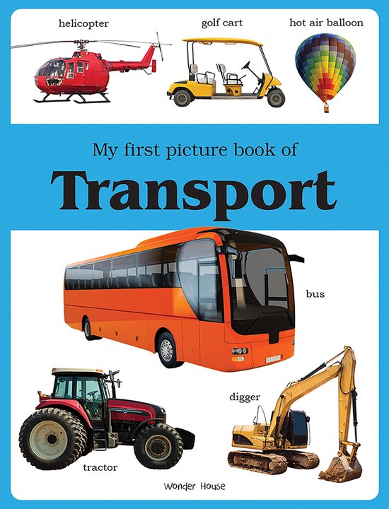 My First Picture Book of Transport - cover