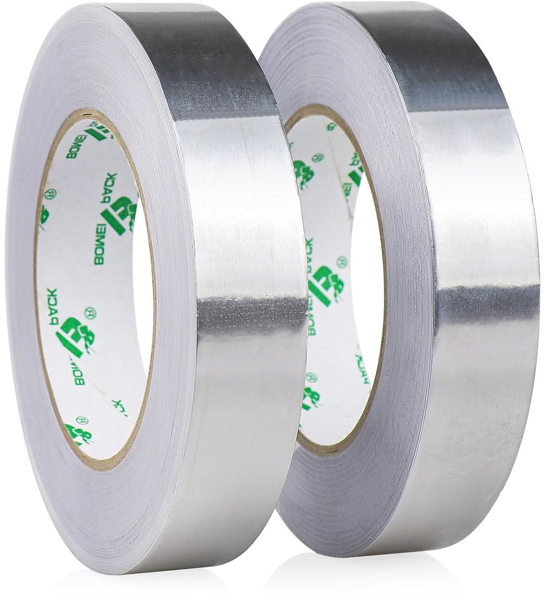 Aluminium tape 25mm x 50m, hittebestendig plakband voor het afdichten en repareren van metalen oppervlakken, veelzijdig en duurzaam