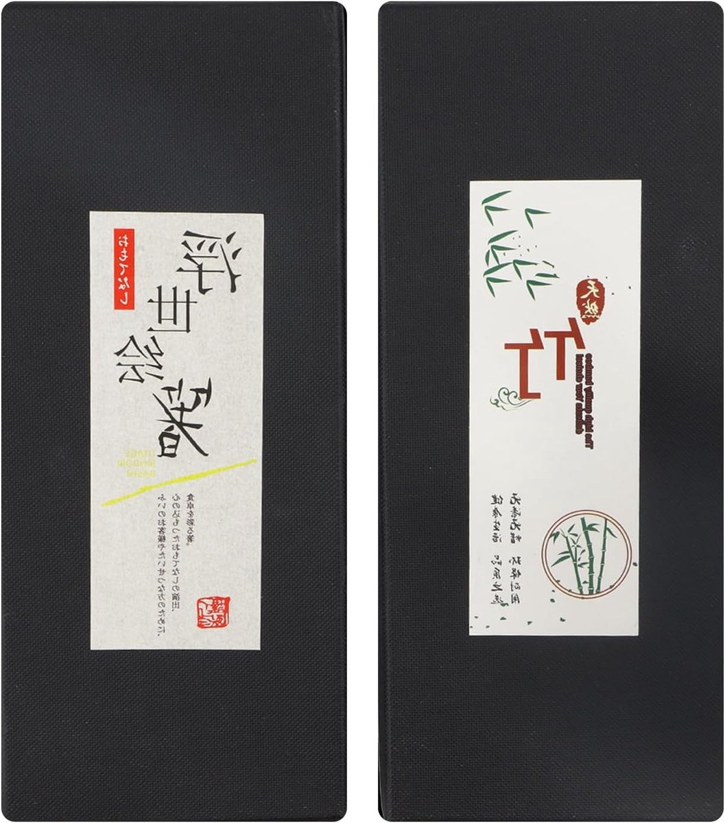 Herbruikbare Bamboe Eetstokjes Set van 10 Paar - Vaatwasmachinebestendig, Perfect voor Sushi, Rijst en Aziatische Gerechten