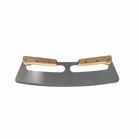 Keij Accessories - Pizza mes - houten handvatten - 35 cm van Keij — afbeelding 4