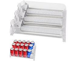 Ibenzoa® Koelkast Blik Organizer - Verstelbare Opbergoplossing