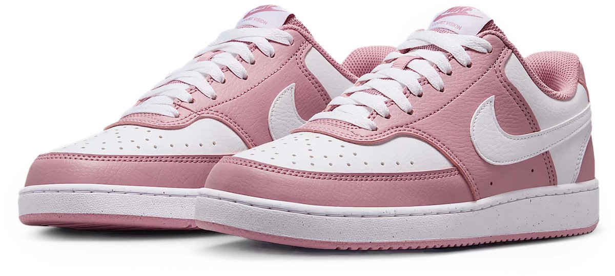 Nike Sneakers Nike Court Vision Lo Nn Fashion Wear Vrouwen Roze
