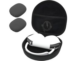 Studio Air® Airpods Max Case Pro - Stevige Cover voor Airpods Max - Airpods Max Hoes Zwart