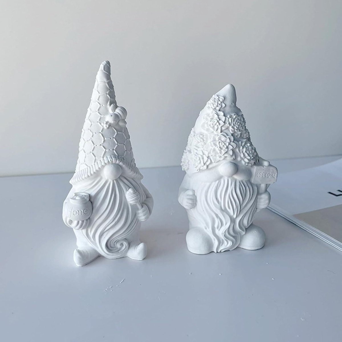 Moule en silicone pour bougie Gnome de Noël