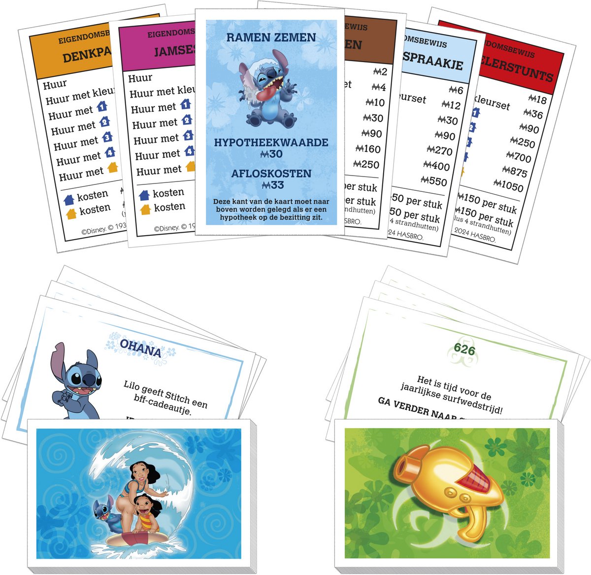 Monopoly Stitch - Nederlandse Editie - Gezelschapsspel — afbeelding 11