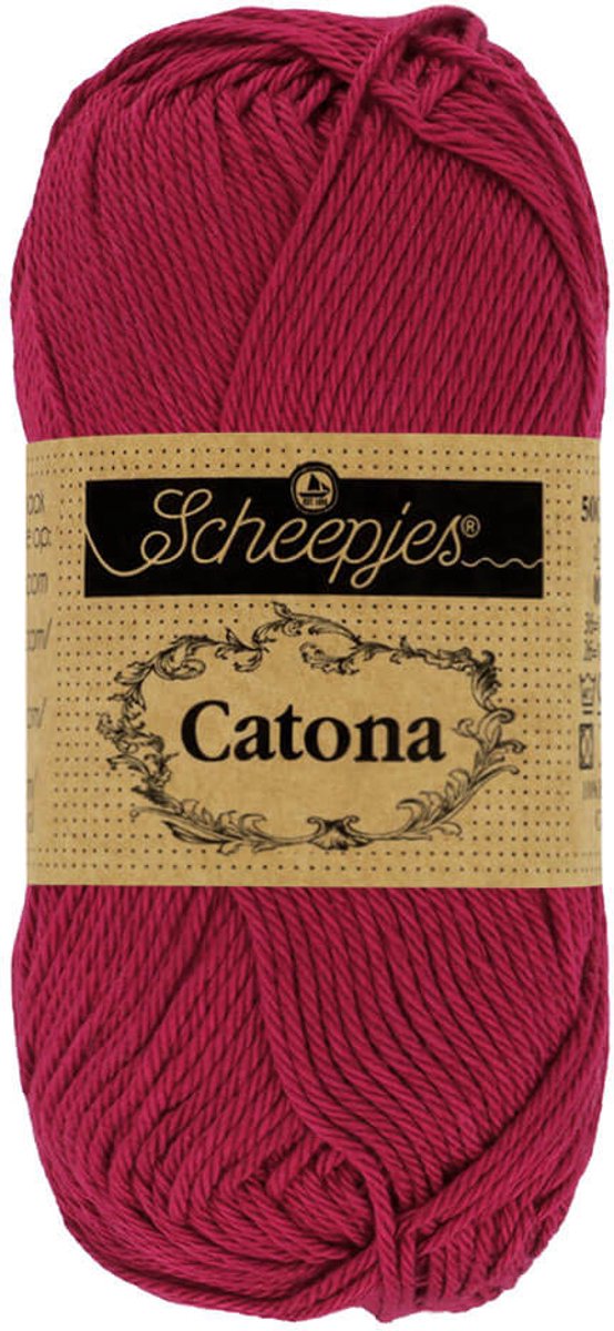 Scheepjes Catona 10gr - 517 Ruby