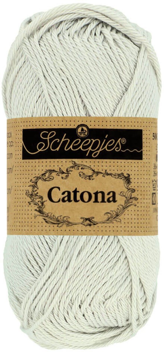 Scheepjes Catona 50 gram - 172 Light Silver