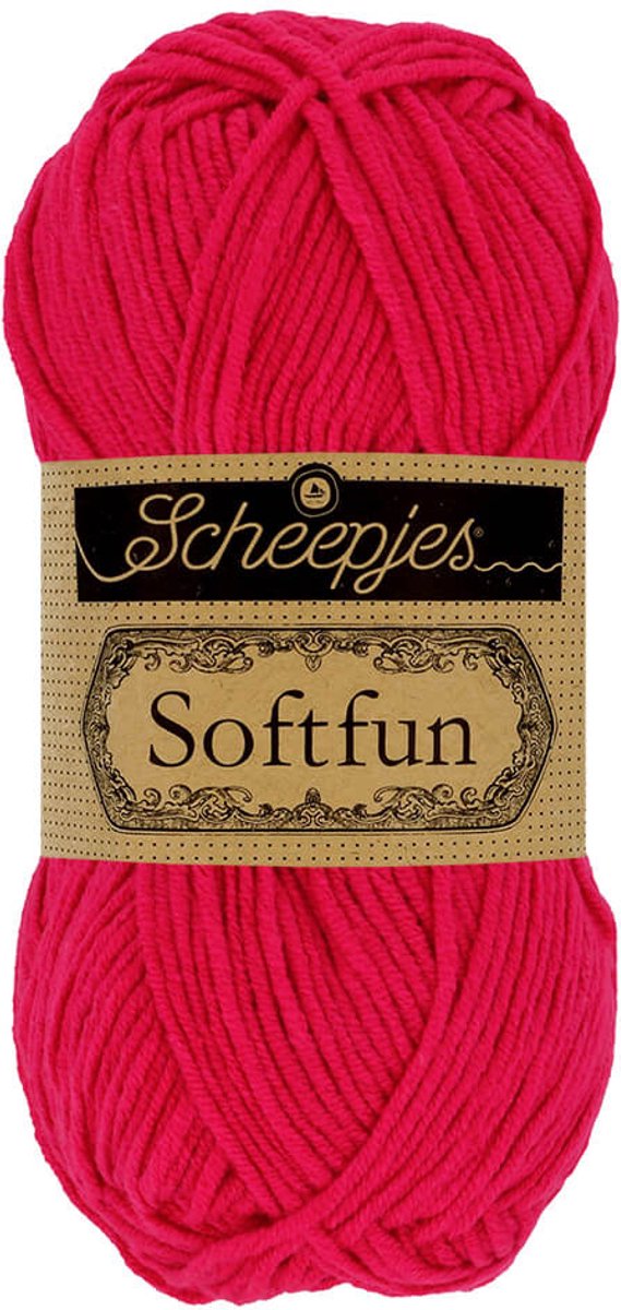 Scheepjes Softfun 50g - 2654 Magenta