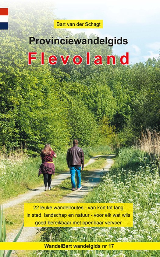 Provinciewandelgidsen 17 - Provinciewandelgids Flevoland - cover