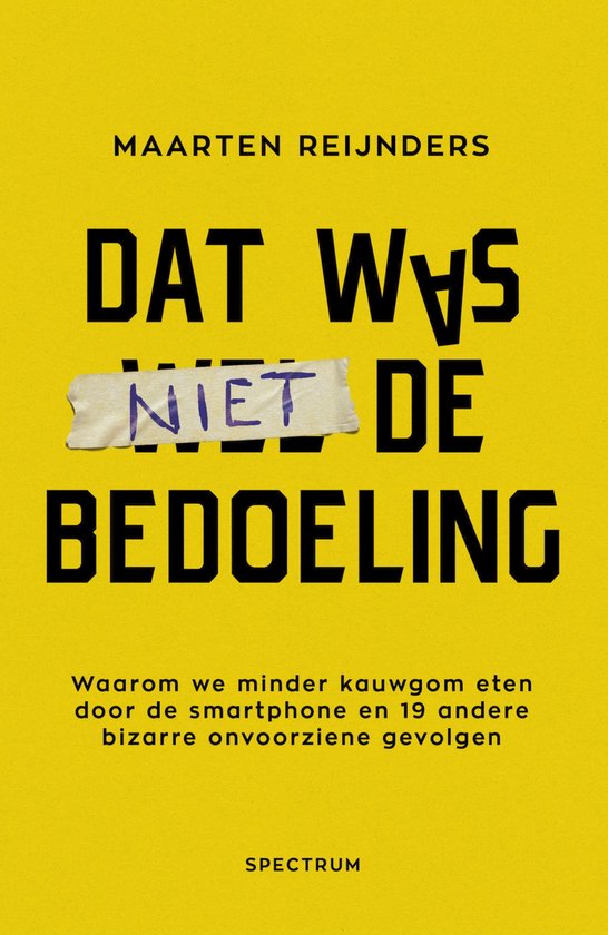 Dat was niet de bedoeling - cover