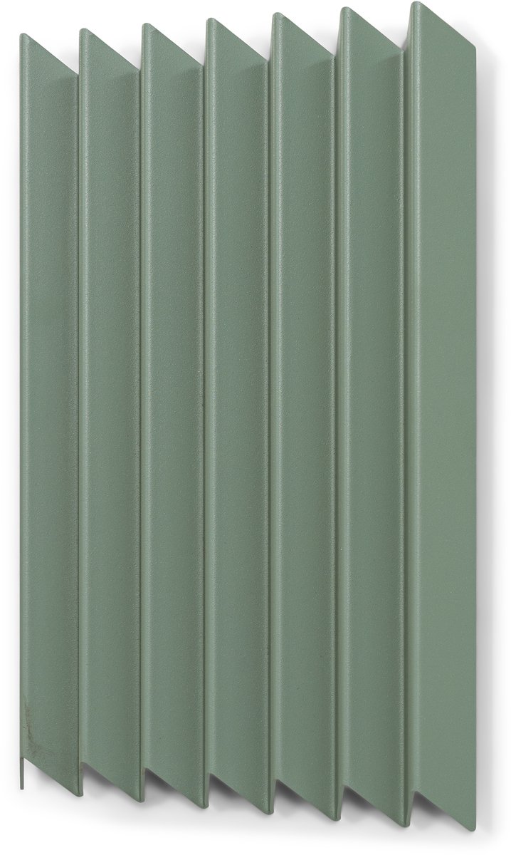 Spinder Design Spinder x BUDDE kapstok Sensu L - Dusty Green - 7 haken - Staal