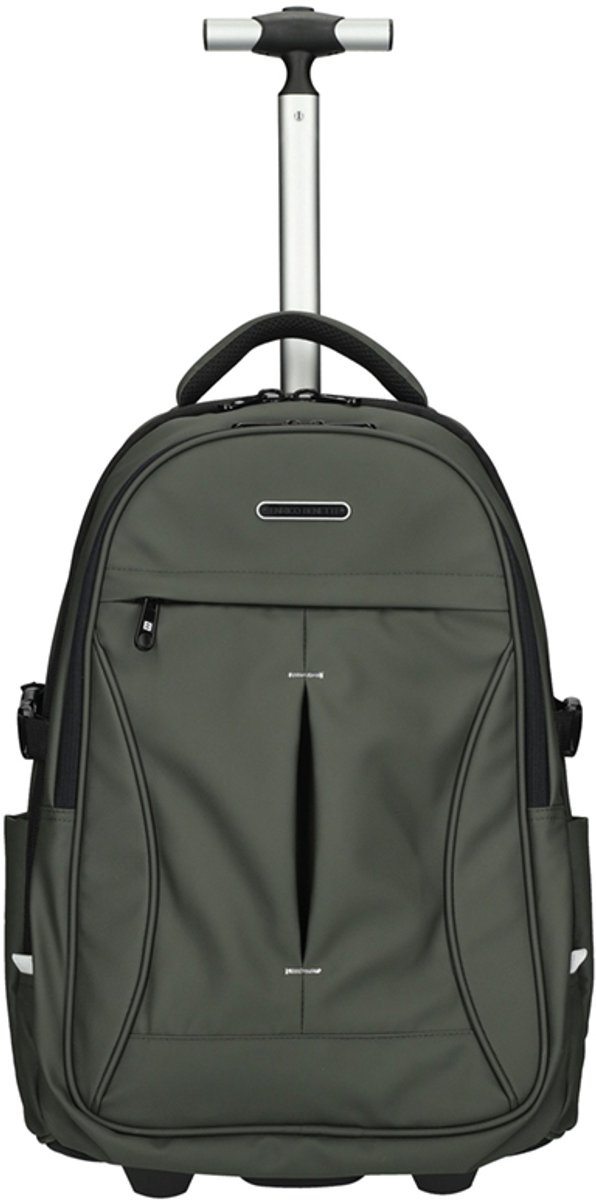Enrico Benetti Laptoptrolley / Businesstrolley - 17 inch - Northern - Groen