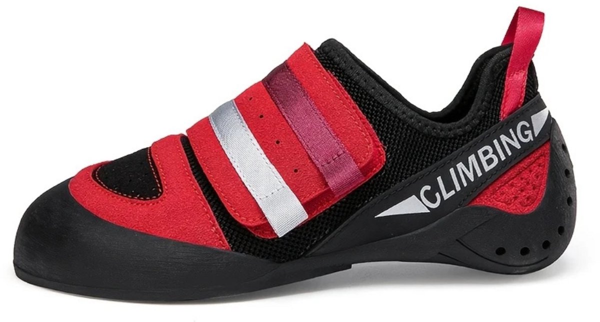 Livano Boulder Schoenen - Boulderschoenen - Klimschoenen - Heren - Dames - Indoor - Rood - Maat 40.5