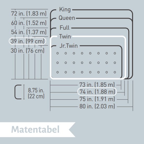 Bestway luchtbed - 1-Persoons - 99 x 188 x 22 cm - Blauw - Inclusief Hoeslaken - Pomp en Reparatieset van Bestway — afbeelding 5