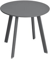 4 Seasons Outdoor Volta bijzettafel antraciet met teak blad 45 cm (H 55 cm) kopen? | Voordeel | 4SO Store