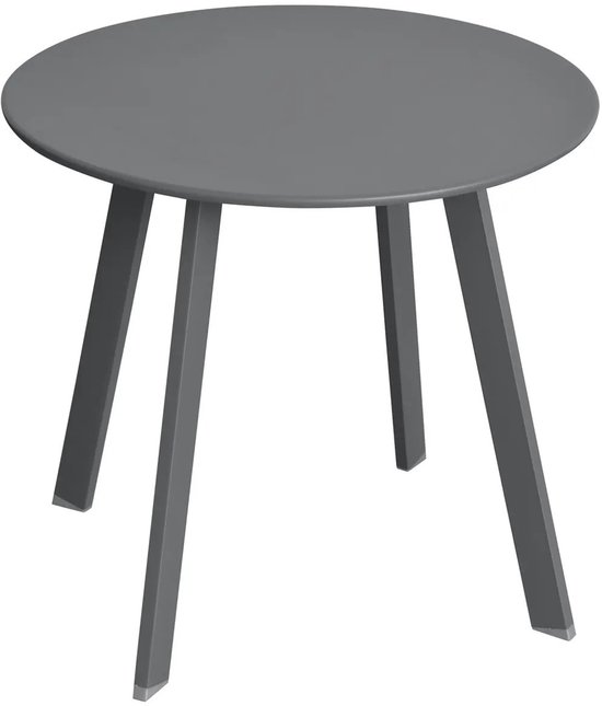 Hespéride - Saona - Table d'appoint - Grijs - ⌀ 50 x 50 cm