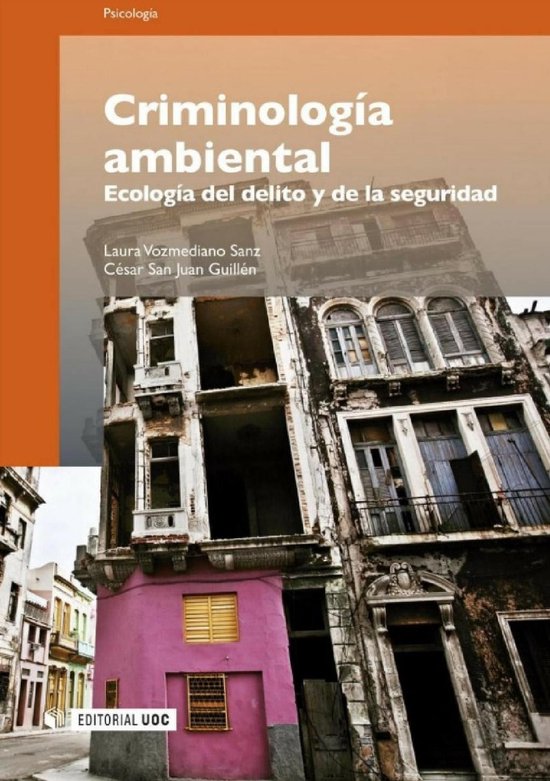 Criminología ambiental - cover