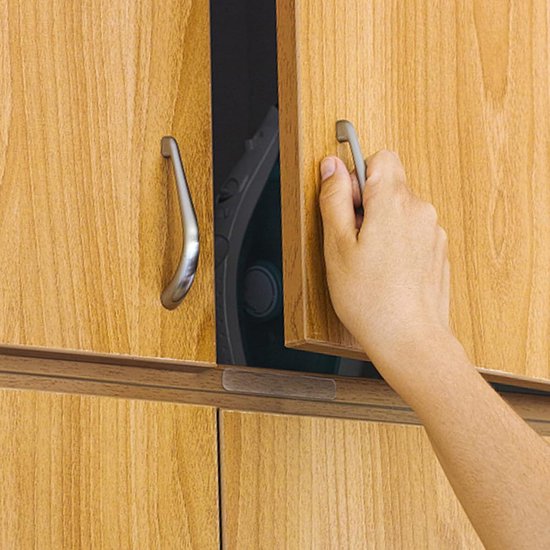 Deltafix Zelfklevende deurbuffers - 38 mm - wit - set van 2 stuks