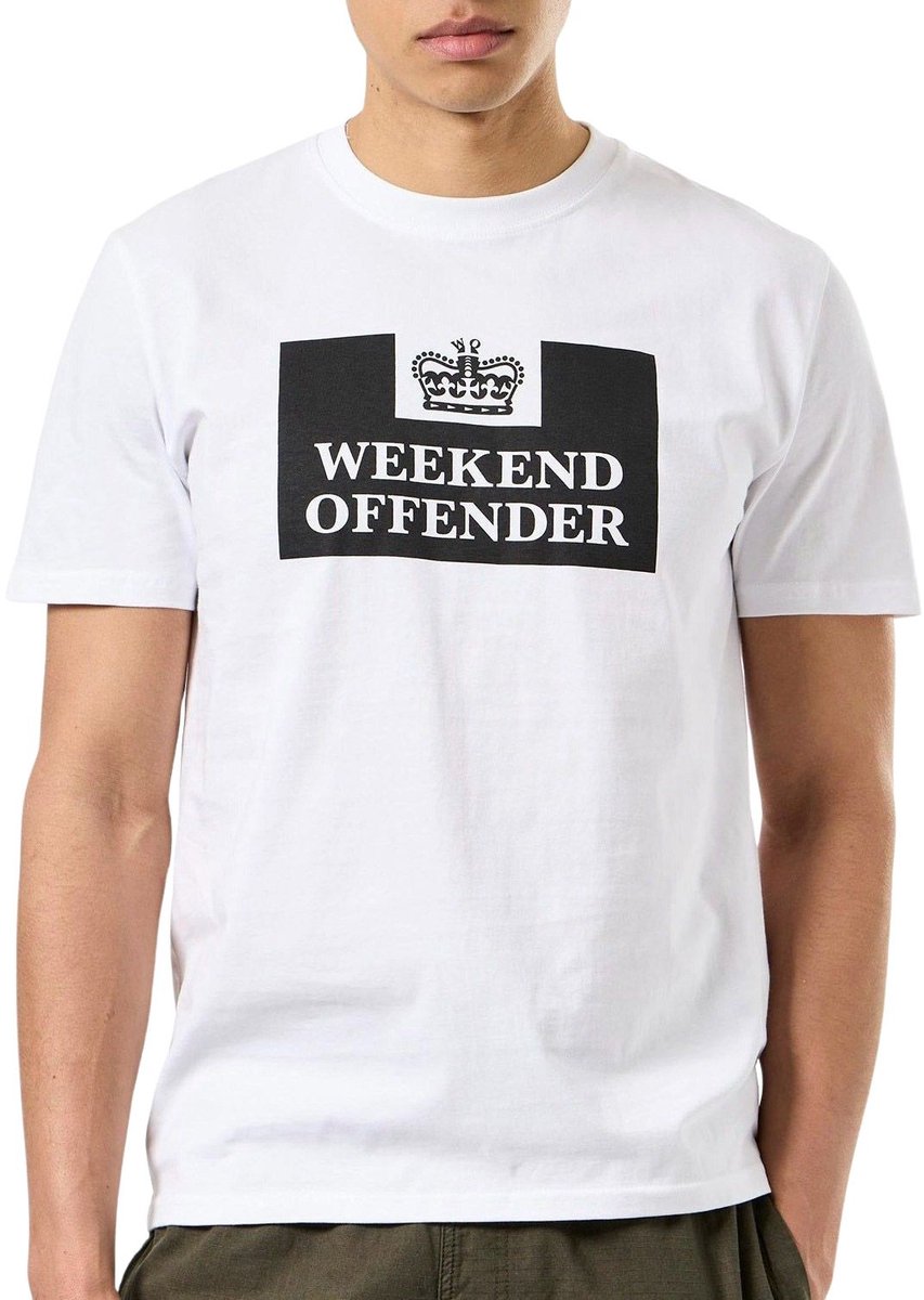 Weekend Offender - Prison Classic T-Shirt - Wit