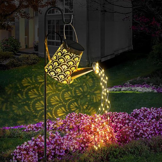 Yuucio Lichtsnoer op zonne-energie voor buiten, 30 m, led-lichtketting voor buit