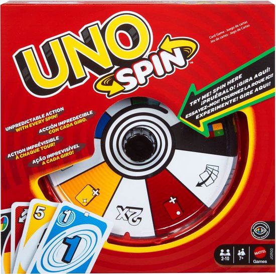 Mattel UNO Spin Bordspel