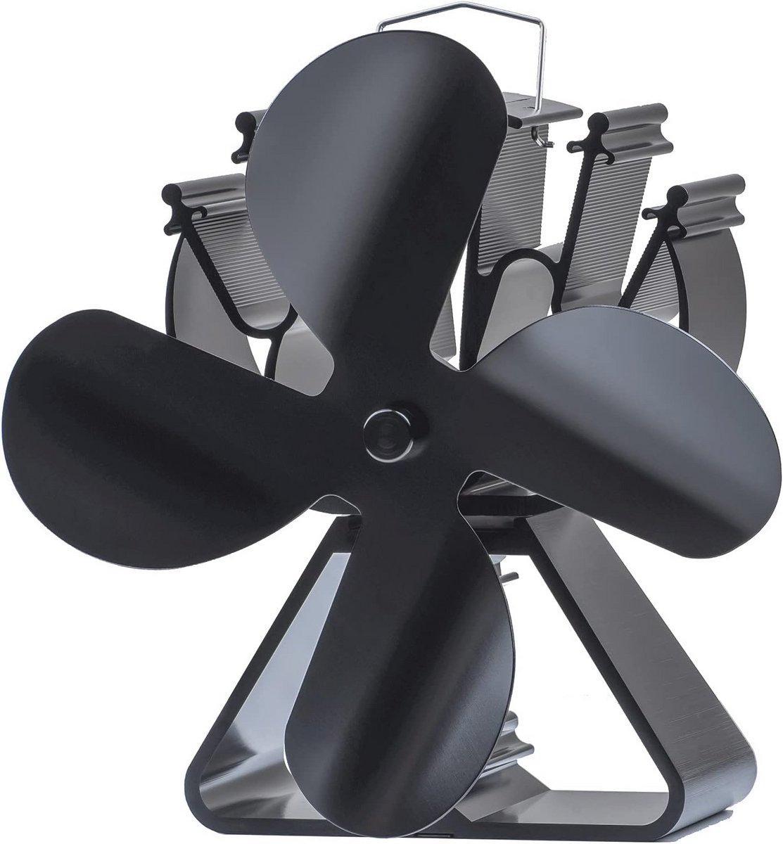 Kachelventilator voor Houtkachel en Open Haard - Warmte Aangedreven en Stille Circulatie