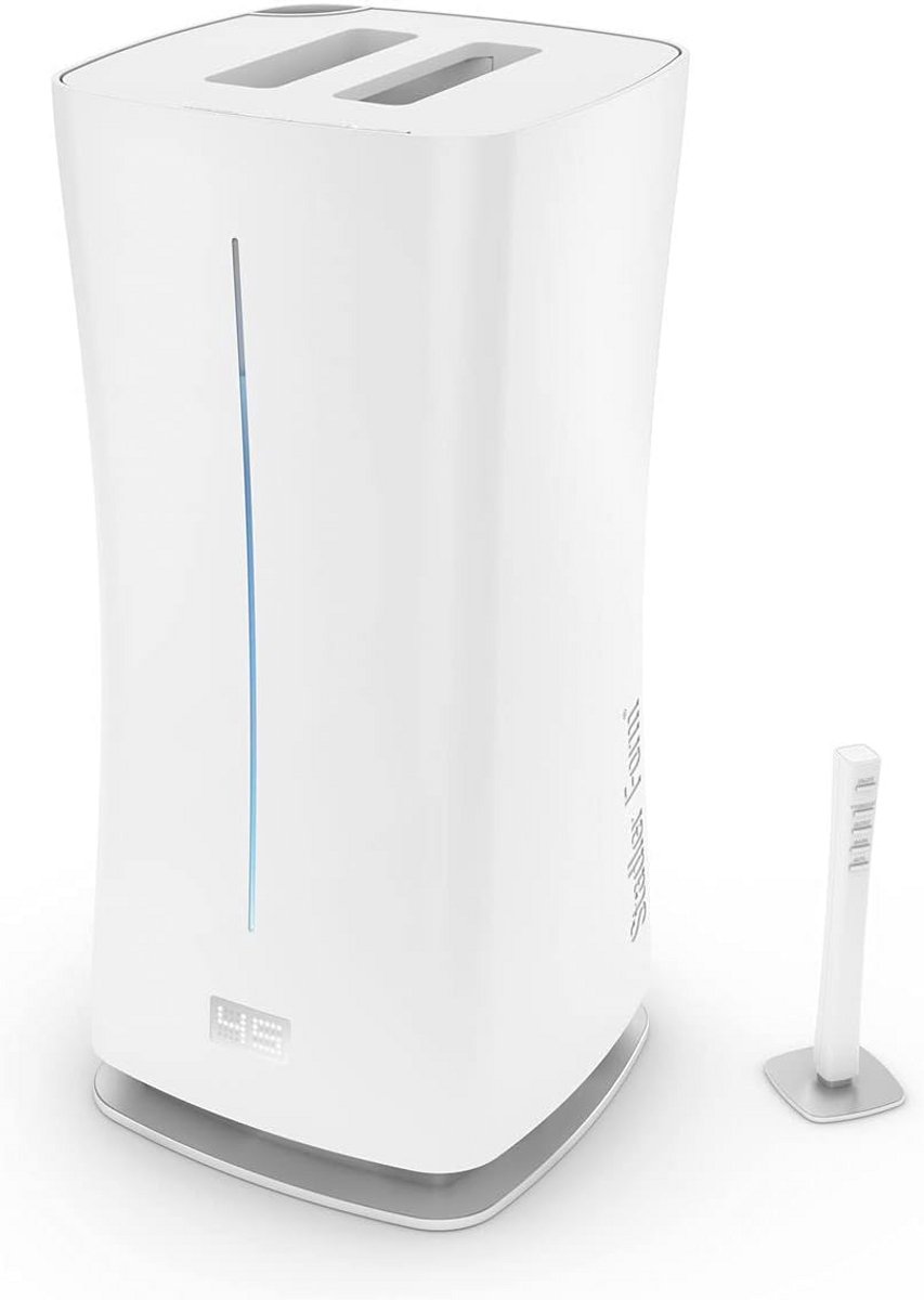 Ultrasone Luchtbevochtiger met Wi-Fi voor Kamers tot 80m2 - Hygrostaat, Automatische en Nachtmodus, Geschikt voor Geurolie