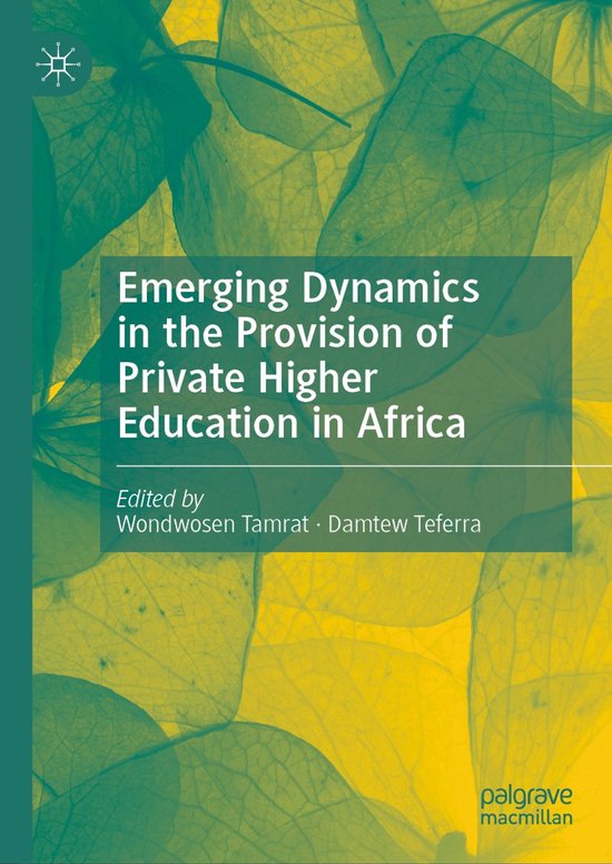 Emerging Dynamics in the Provision of Private Higher Educati ... - cover