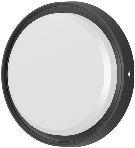 HOFTRONIC™ LED Bulkhead 38 cm – Plafondlamp – Wandarmatuur – 25W 2600 Lumen Dimbaar – CCT lichtkleur instelbaar – IK10 – Chroom – IP65 Waterdicht