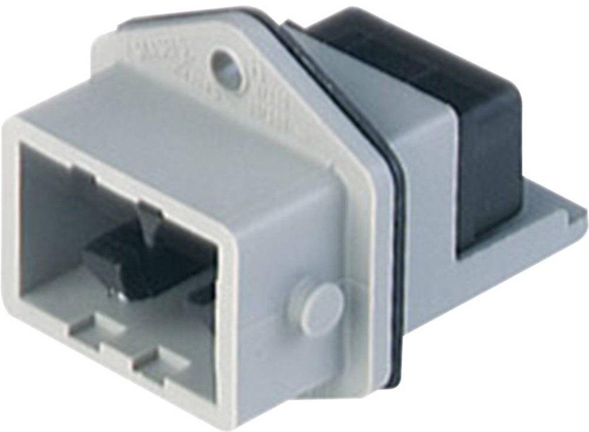 Hirschmann 931 697-106-1 Netstekker STASEI Stekker, inbouw verticaal Totaal aantal polen: 5 + PE 6 A Grijs 1 stuk(s)