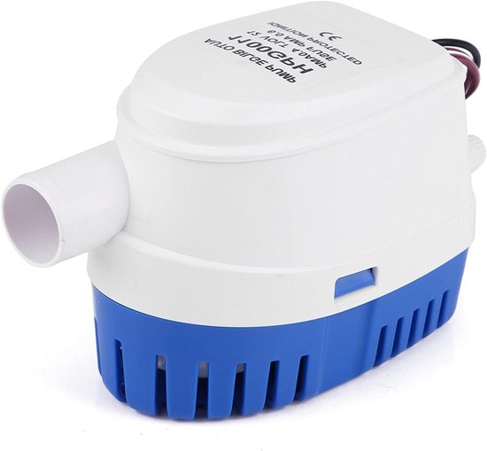 GOMETY Bilgepumpe 12V 1100gph - Automatische Bootspumpe Mit Schwimmschalter