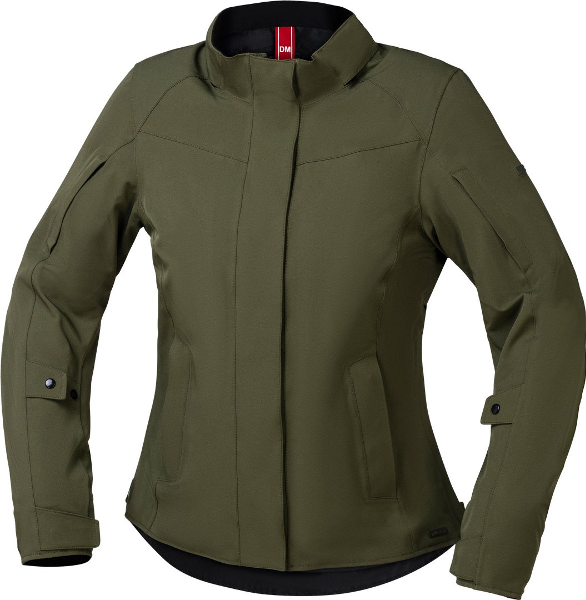 IXS Destination-ST-Plus Dames Olijfgroen Textiele Motorjas - Jas
