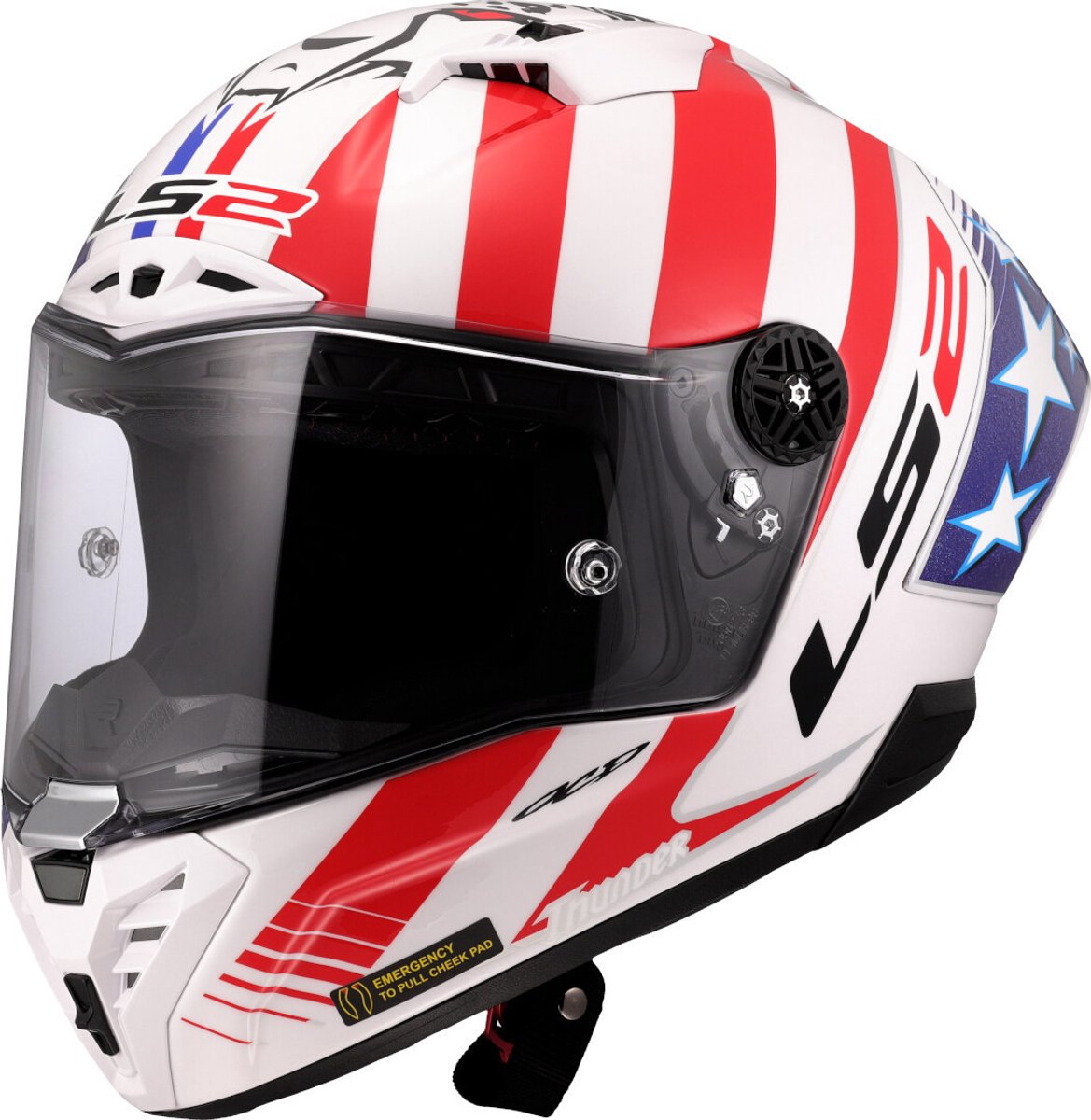 LS2 FF805 Thunder GP Aero Replica Baz 06 Integraalhelm - Maat M - Helm