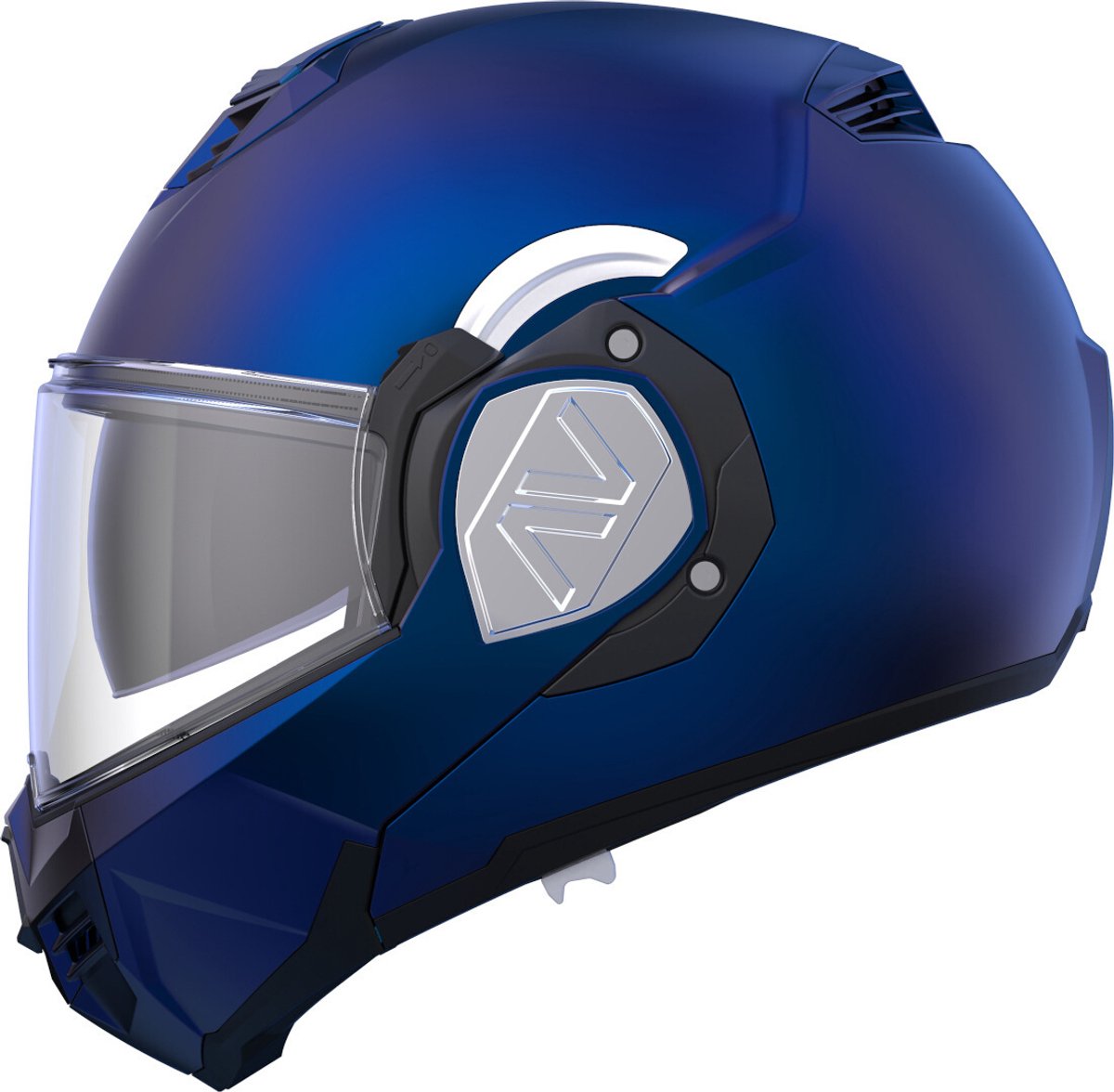 LS2 FF906 Advant systeemhelm solid mat navy blauw - Maat M