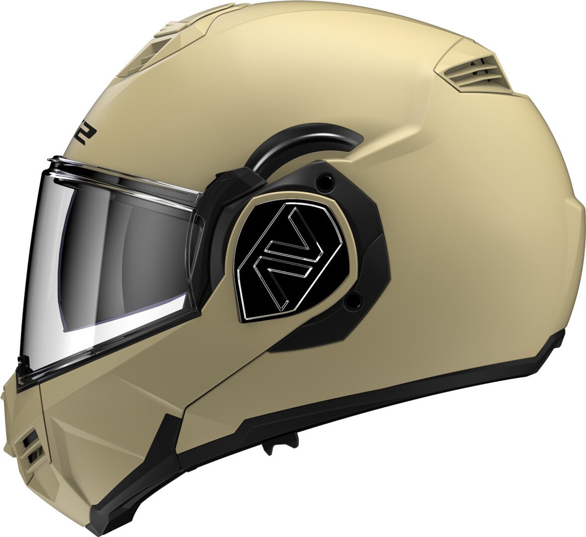 LS2 FF906 Advant systeemhelm solid matt sand - Maat S