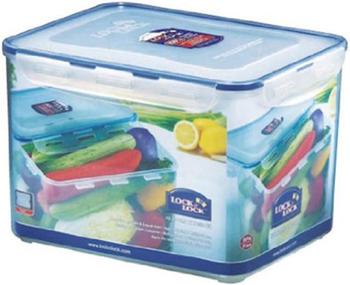 Multifunctionele doos 10 liter voor snacks en maaltijden - luchtdicht en waterdicht