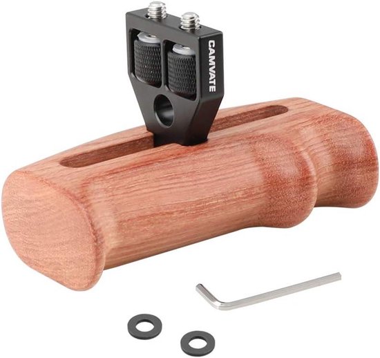 Houten handgreep - Oslo - mat zwart