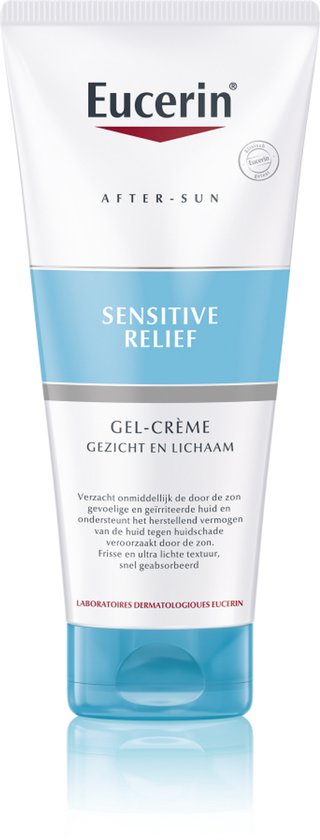 Eucerin Sun Sensitive Relief Aftersun Crème-Gel voor Gezicht en Lichaam - 200 ml