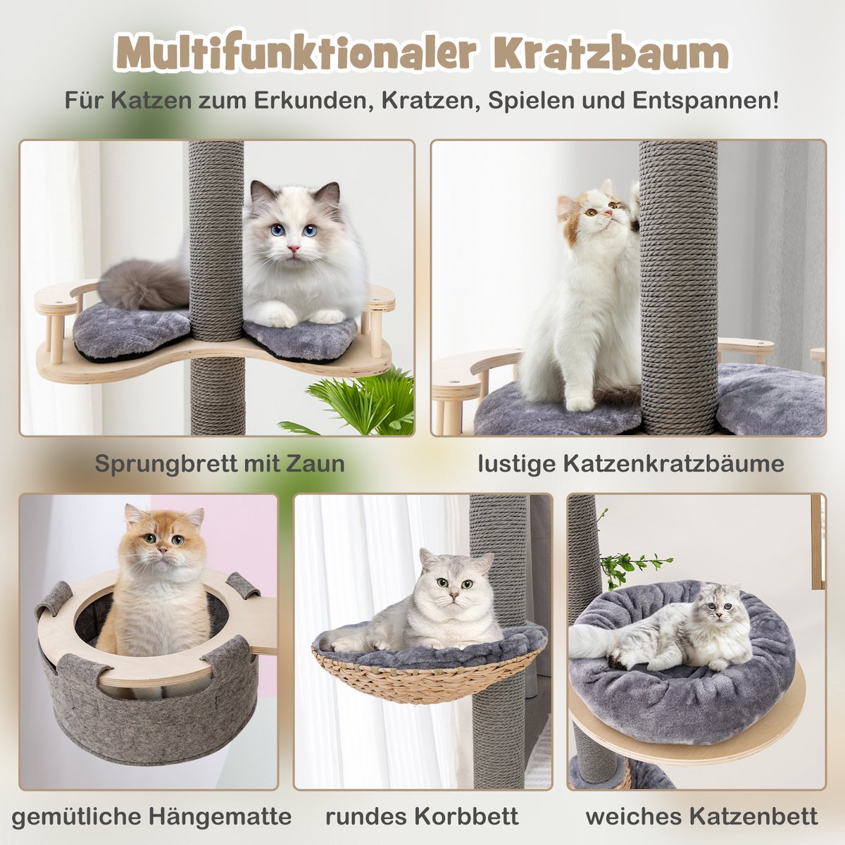 Katten Krabpaal Met Bal Aanbieding bij Vomar