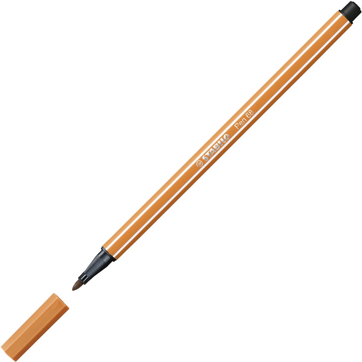 STABILO Pen 68 - Premium Viltstift - Donker Oker - per stuk — afbeelding 7