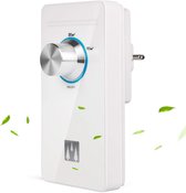 Ozongenerator 120000mg/h Ozongerät - 2-In-1 Ozon Luftreiniger,120-Minuten- Timer,Mit Temperatur- und Feuchtigkeitsanzeige,Ozonisator Industrieller O3 für Auto Wohnung Hotels Küche und Haustiergerüche